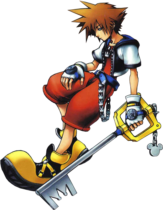 Sora - Kingdom Hearts Sora Render (612x757), Png Download
