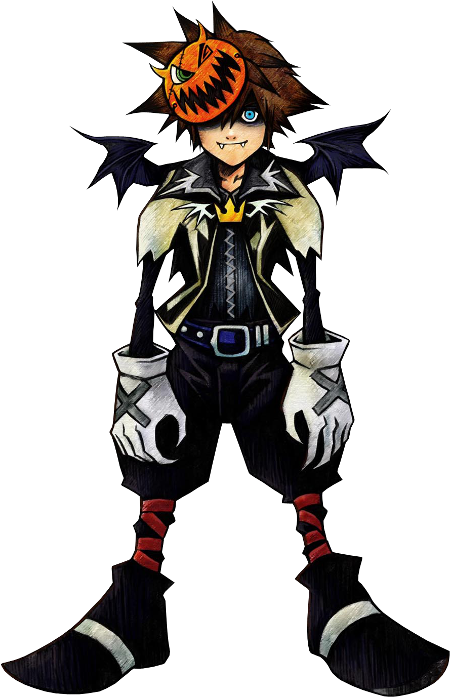 View Samegoogleiqdbsaucenao Halloween Town Sora , - Kingdom Hearts Sora Halloween Town Costume (1018x1500), Png Download