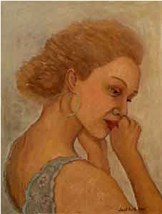 Paris Hilton, Oil On Canvas 32 X 43 Cm - Actor (300x400), Png Download