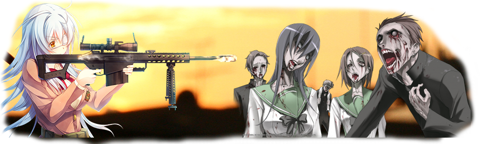 Mdivyktm - Highschool Of The Dead Zombies (1050x340), Png Download