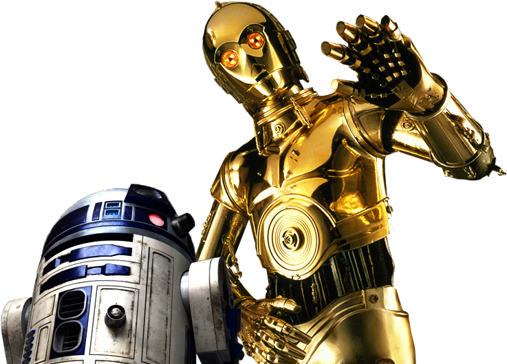 Vector Library Download Contact Hakan Havutcuoglu Designer - Star Wars Roboter Gold (750x550), Png Download