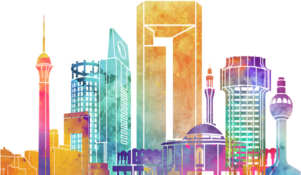 Bleed Area May Not Be Visible - Watercolor Painting (600x427), Png Download