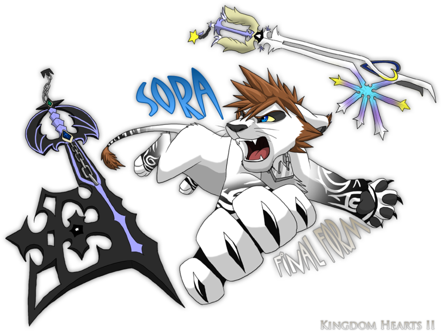 Lion Sora From Kingdom Hearts 2 Images Pride Lands - Sora Final Form (900x672), Png Download
