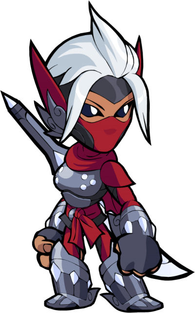 Pin By Adam Huckabee On Brawlhalla - Val Brawlhalla (400x641), Png Download