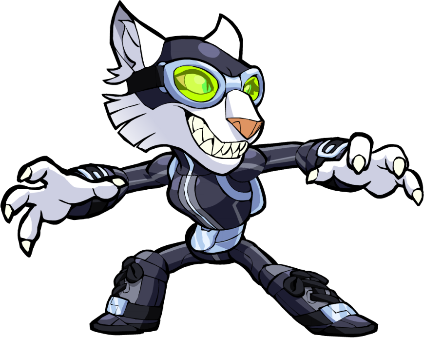 Catburglarasuri - Asuri Brawlhalla Cat Burglar (870x693), Png Download