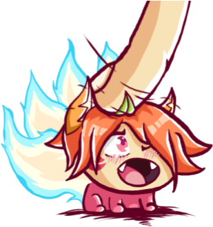 Lil Yumiko Yumiko Gif Brawlhalla (420x346), Png Download
