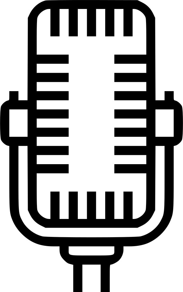 Studio Microphone Comments - Microphone (614x980), Png Download