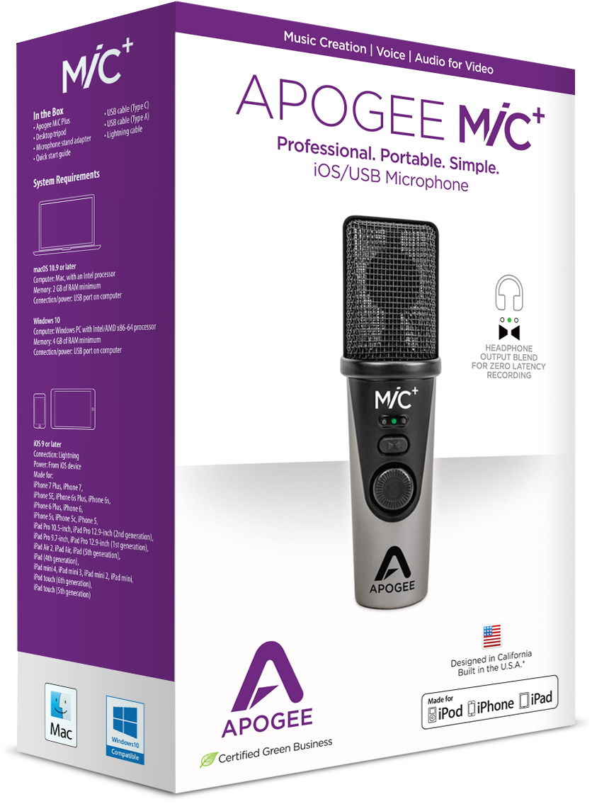 Apogee One Audio Interface For Mac (897x1223), Png Download