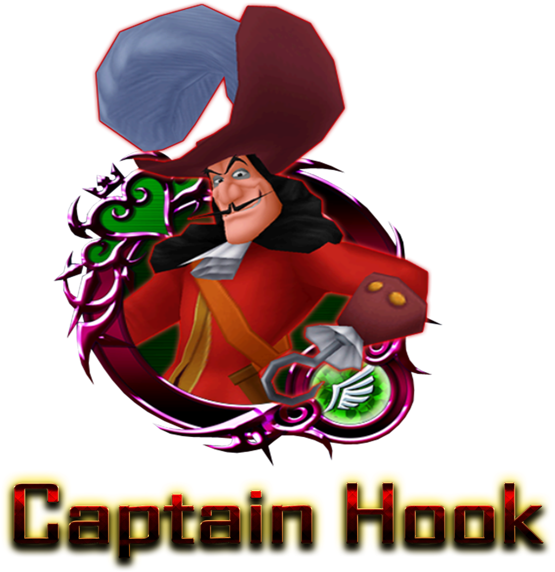 Captain Hook (1227x1171), Png Download