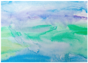 Color Strokes Watercolor Painting Art Poster • Pixers® - Painting (400x400), Png Download