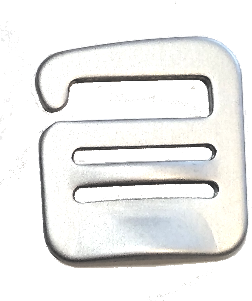 Aluminium Tension Lock With Hook 25 Mm - Millimetre (973x1003), Png Download