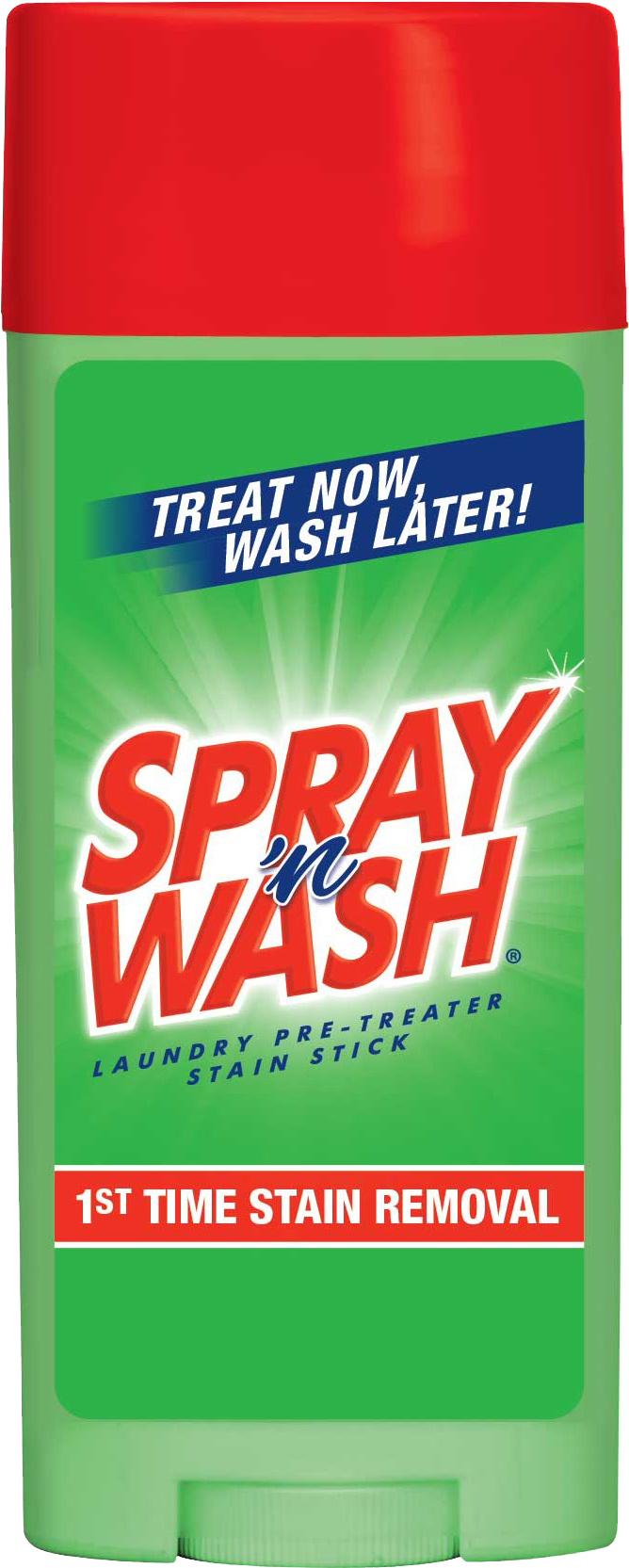 Spray 'n Wash Stain Stick, 3 Ounce - Spray 'n Wash Pre-treat Laundry Stain Stick, 3 Oz Stick (1710x1710), Png Download