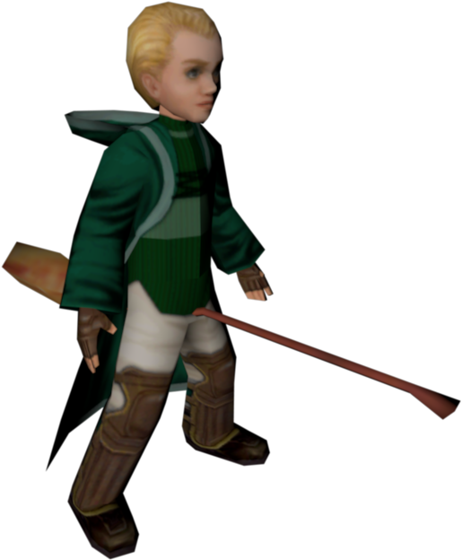 Download Zip Archive - Harry Potter Video Game Draco Malfoy (750x650), Png Download