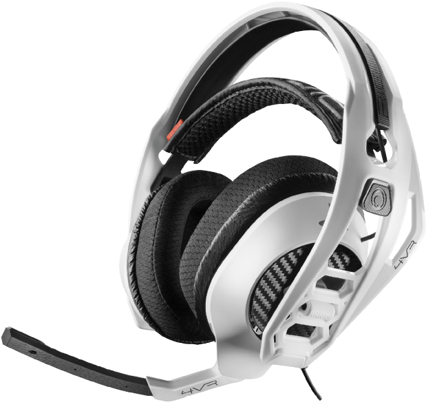 Clip Free Download On Aime Plantronics Rig Vr Casque - White Headset For Ps4 (786x587), Png Download