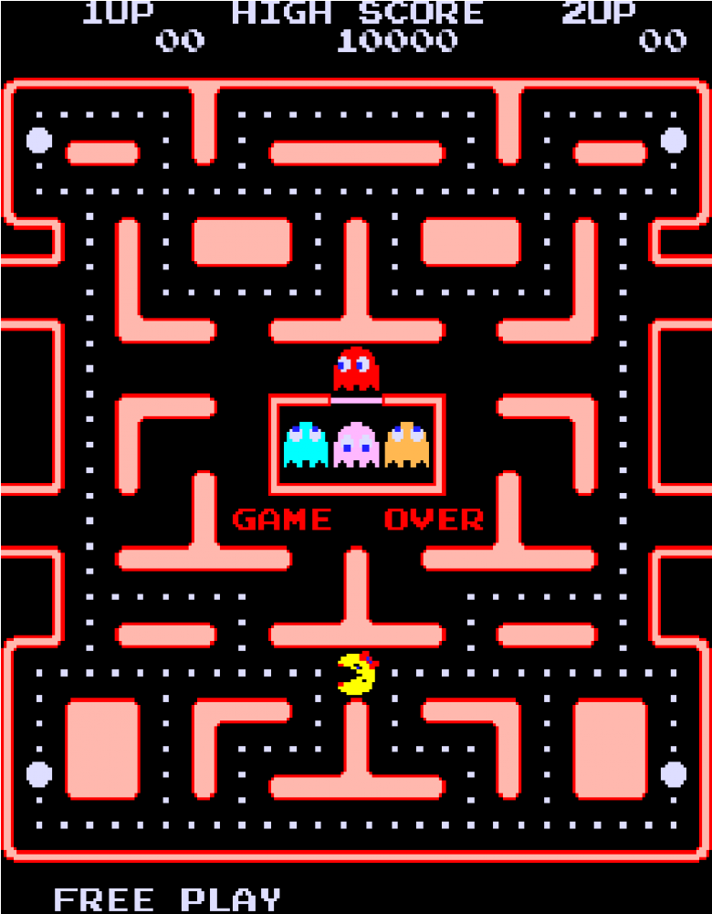 Ms Pacman (1000x1000), Png Download