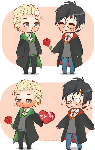 Drarry, Harry Potter, And Draco Malfoy Image - Harry Potter Yaoi Drarry (500x650), Png Download