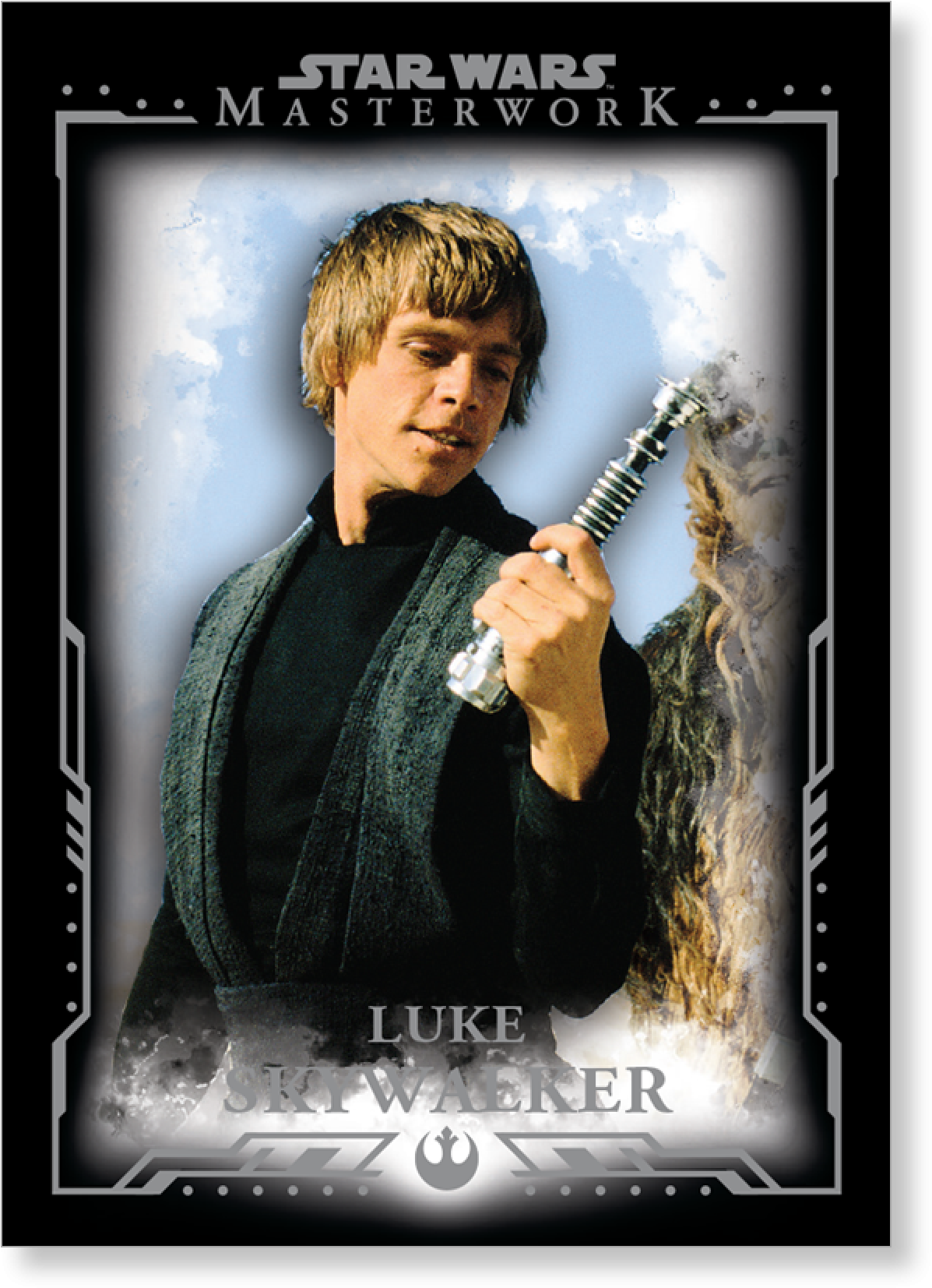 Star Wars For You Uncle Luke Skywalker Christmas Card (2000x2000), Png Download