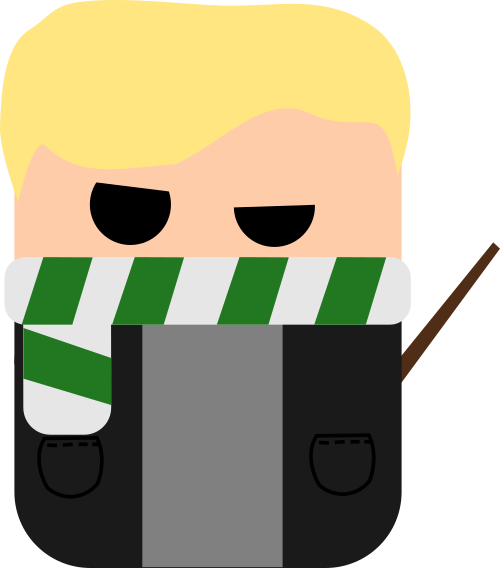 Draco Malfoy - Cedric Diggory (500x568), Png Download