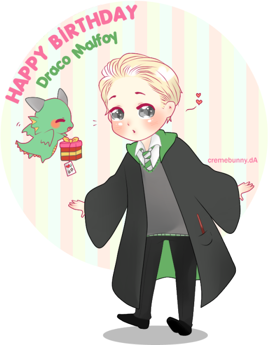 Freeuse Download Happy Birthday Draco Malfoy June Th - Draco Malfoy (540x729), Png Download