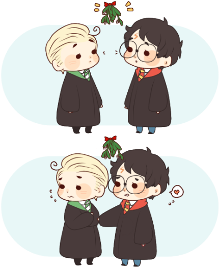 Chibi Draco Malfoy - Anime Harry Potter Fanart Draco Malfoy (500x540), Png Download