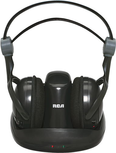 Wireless 900mhz Full Size Headphone - Rca Wireless 900mhz Full Size Headphones (500x500), Png Download