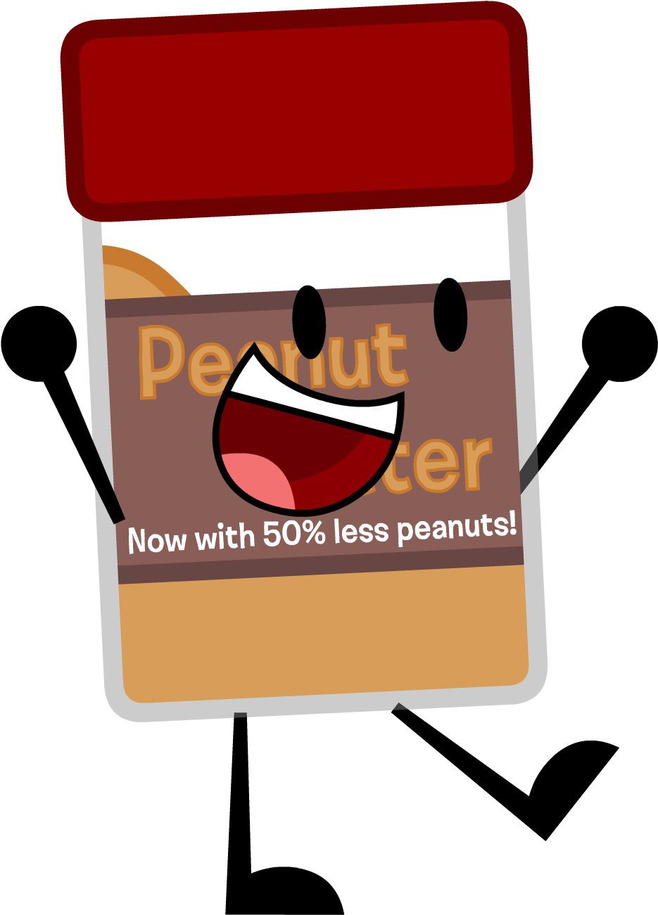 Peanut Butter Peanut Butter Object Show (1039x1321), Png Download