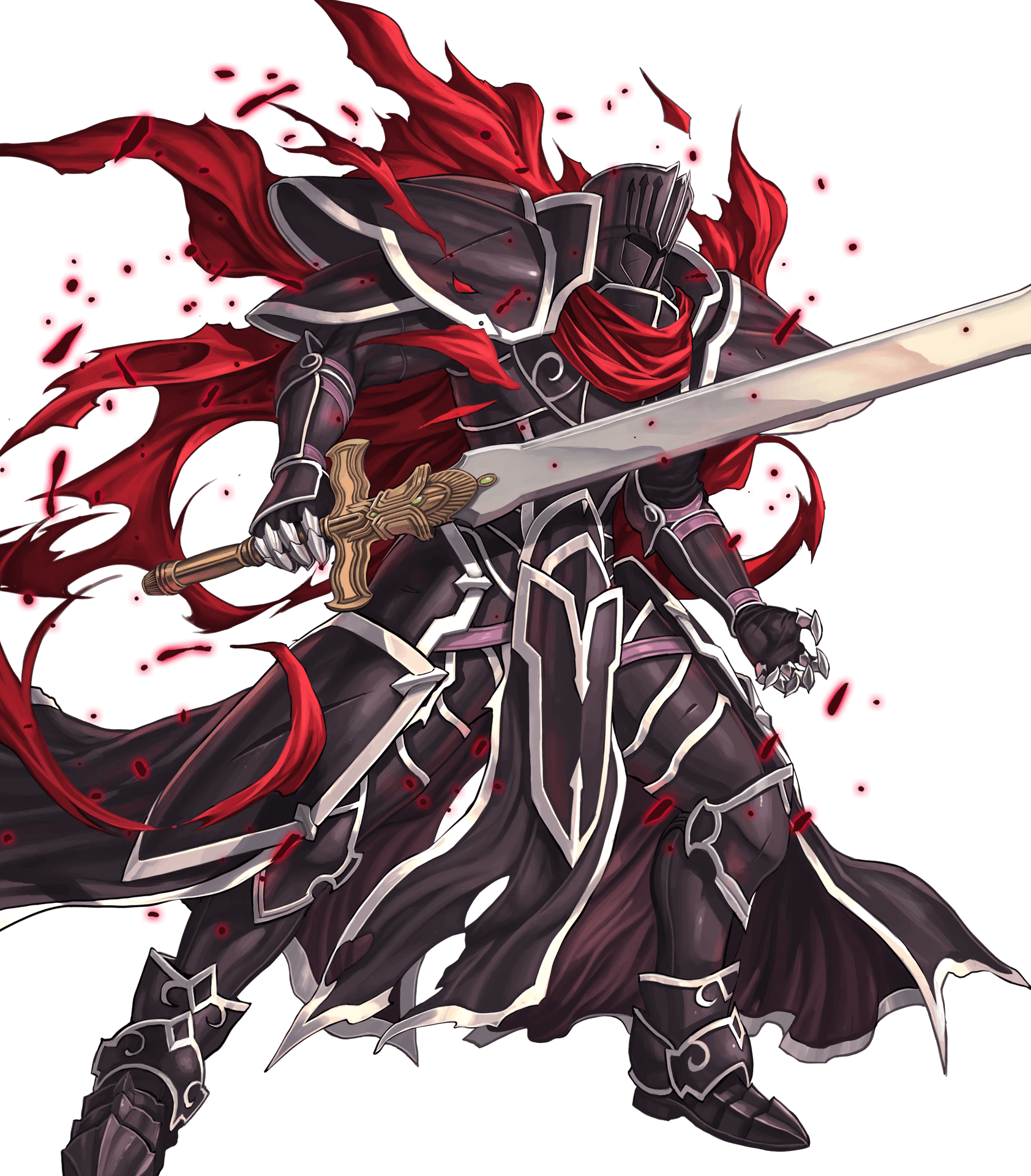 Fire Emblem Heroes Black Knight In Game (1684x1920), Png Download