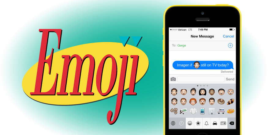 Seinfeld Emoji - Seinfeld (640x321), Png Download