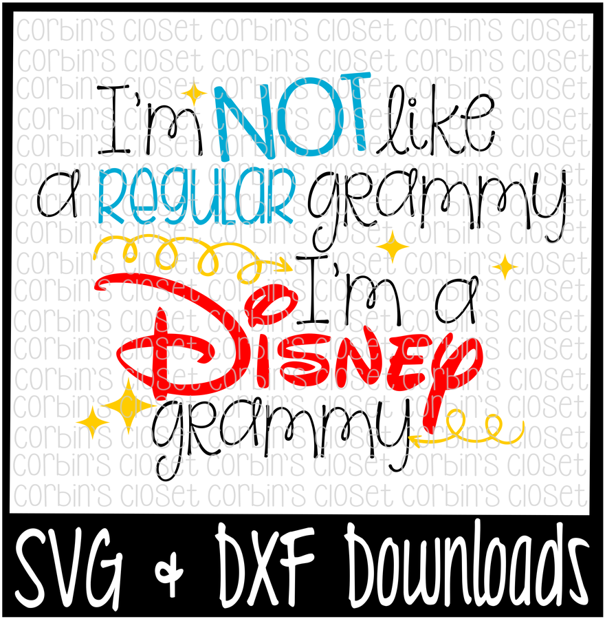 I'm Not Like A Regular Grammy I'm A Disney Grammy Cut - Cinco De Mayo Svg (1400x932), Png Download