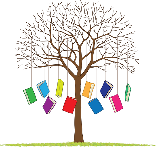 Clipart Resolution 532*500 - Arboles Animados Con Libros (532x500), Png Download