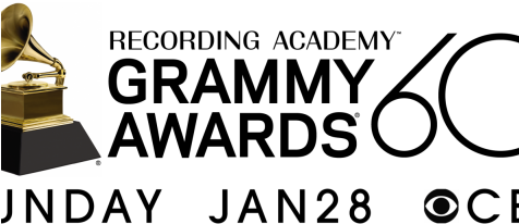 Llcc Students Share Their Opinions On The 60th Grammy - 2018 Grammy Awards Logo (475x300), Png Download