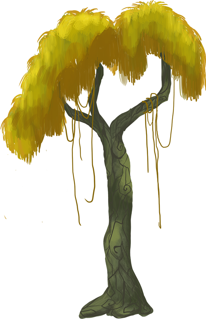 Diseño De Árboles Para Videojuego - Arbol Videojuego Png (702x1080), Png Download