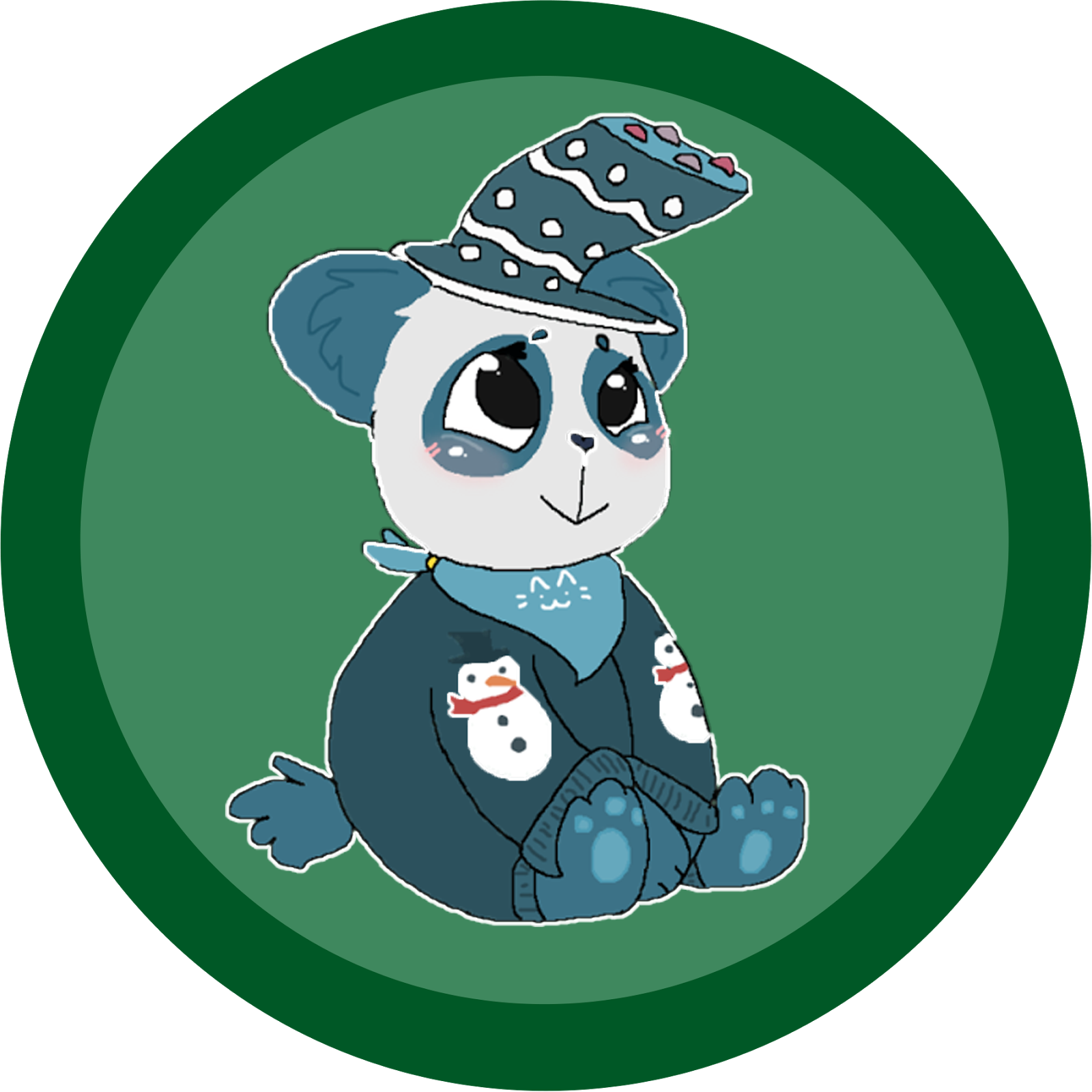 I'm Awesomepanda868 And I'm The Fun Loving, Chocolate - Animal Jam Panda Art (1600x1600), Png Download