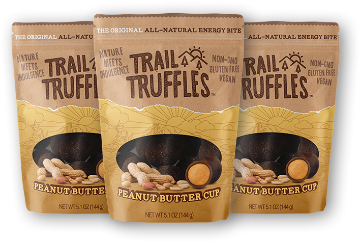 Peanut Butter Cup Trail Truffles - Chocolate Truffle (758x758), Png Download