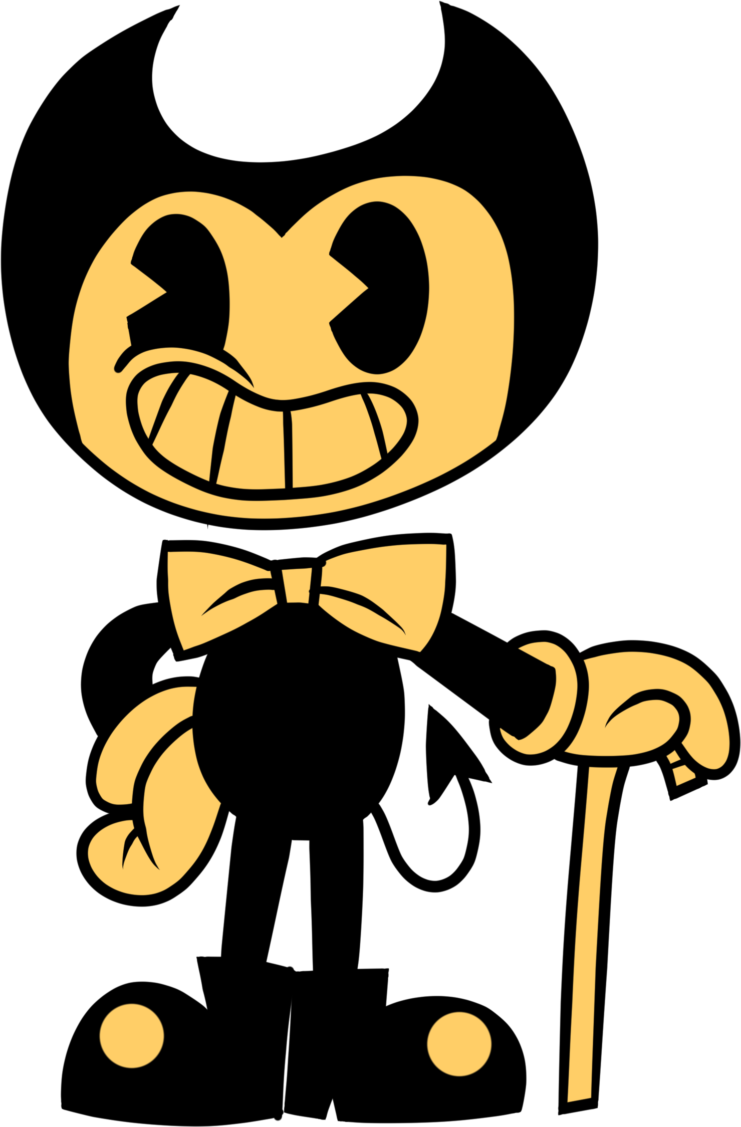 Bendy By Cosmictangent92-db1y4r9 - Master Chief Vs Bendy (1600x2447), Png Download