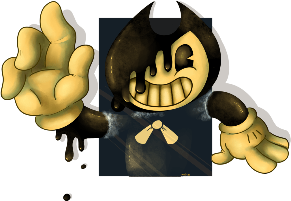 Bendy And The Ink Machine By Natashazm On Deviantart - Bendy And The Ink Machine Fan Arts (1024x871), Png Download