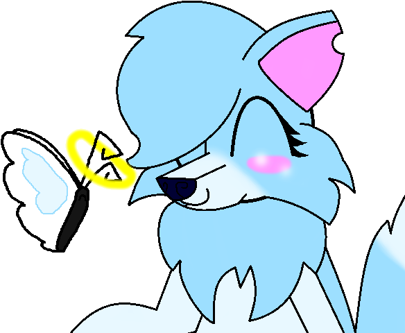 Animal Jam Collab - Animal Jam Arctic Wolf Fan Art (600x500), Png Download