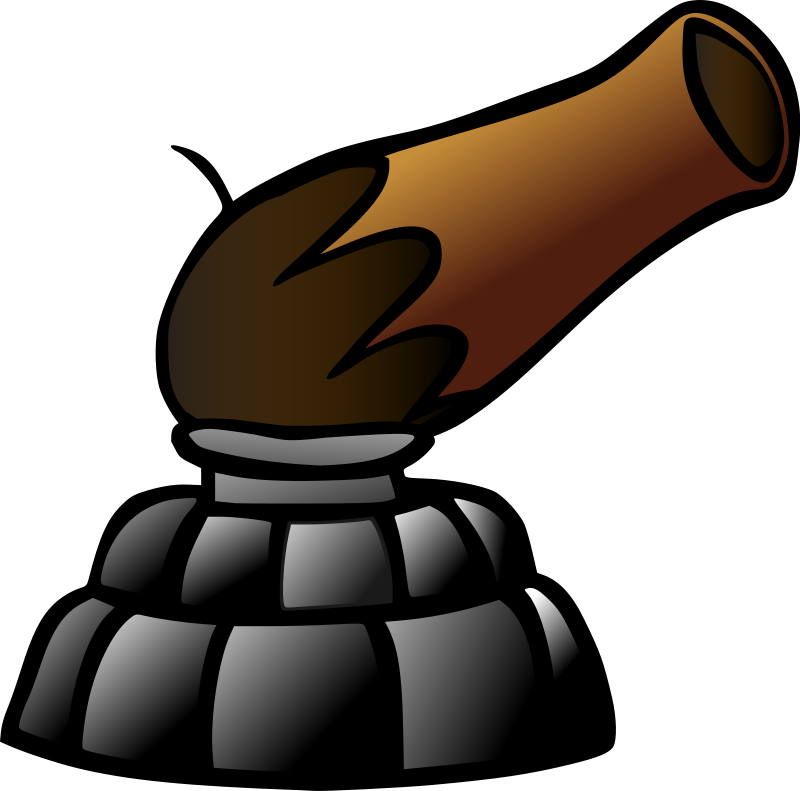Picture Of Cannon - Cartoon Cannon Transparent Background (800x791), Png Download