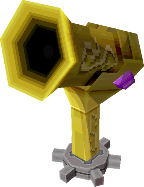 463px Golden Cannon - The Legend Of Zelda (463x599), Png Download