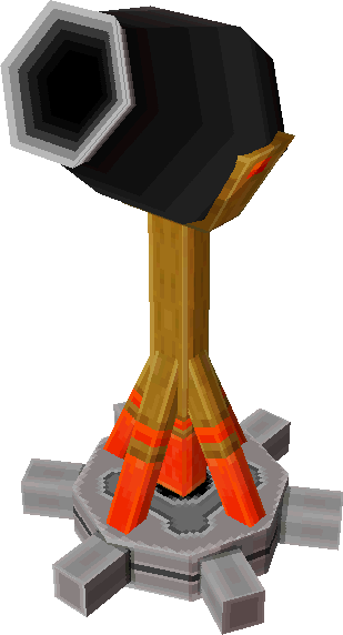 Meager Cannon - Wood (309x572), Png Download