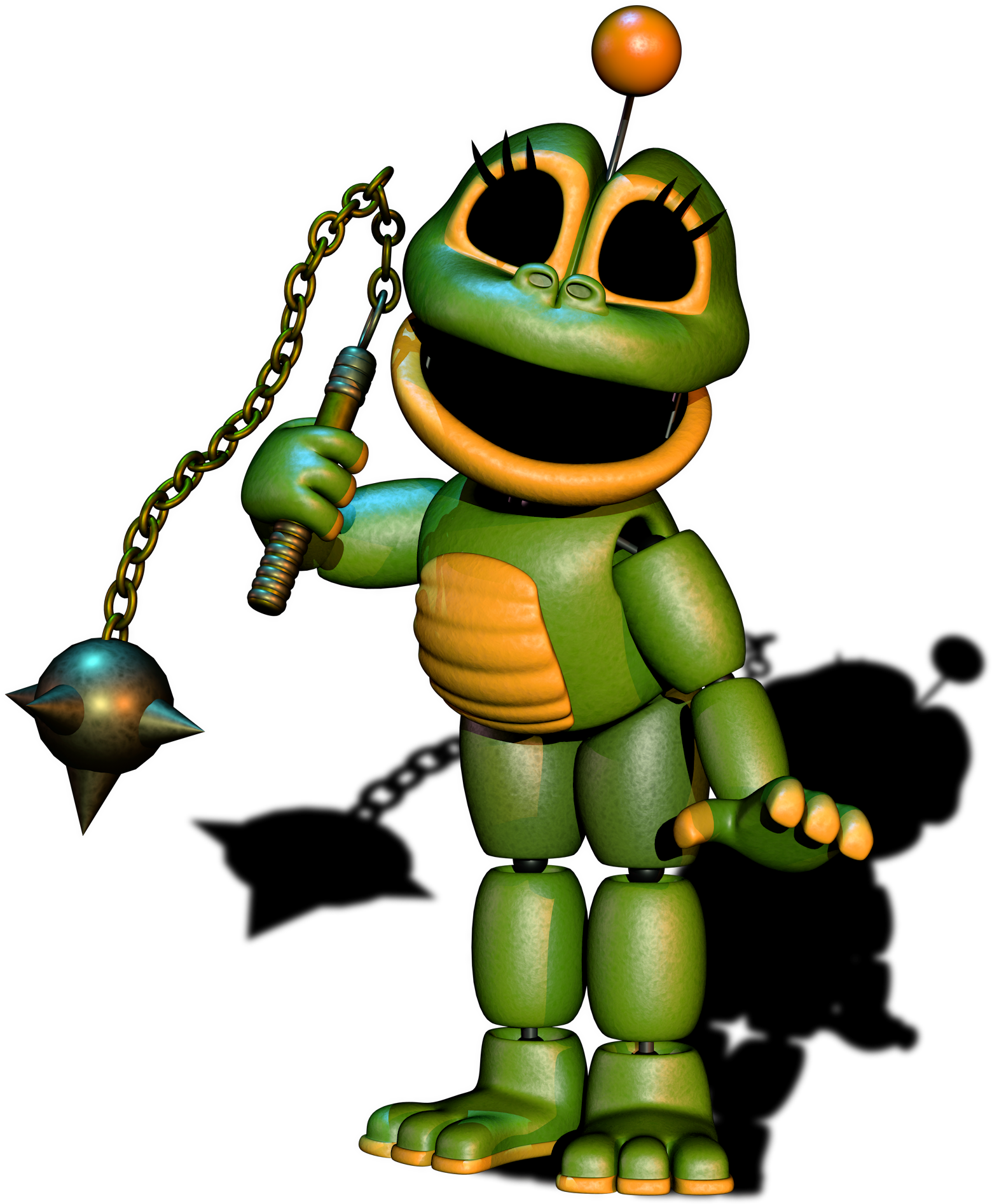 193 - Fredbear And Friends Left To Rot Security Freddy (2048x2048), Png Download