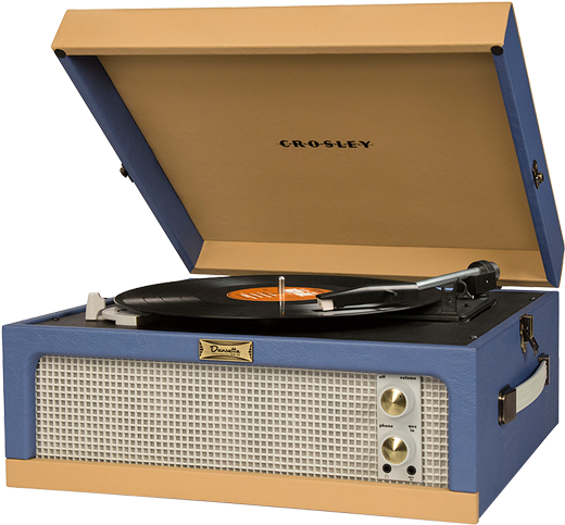Dansette Junior Portable Record Player Design By Crosley - Crosley Dansette Junior (640x510), Png Download