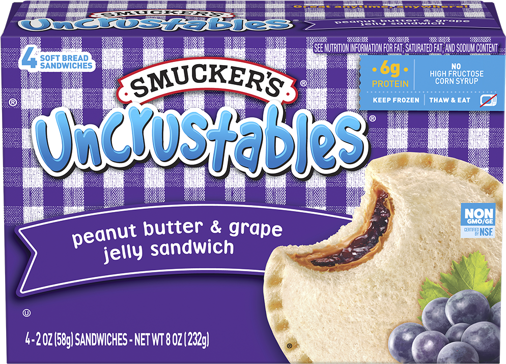 Peanut Butter And Jelly Rounds (993x1200), Png Download