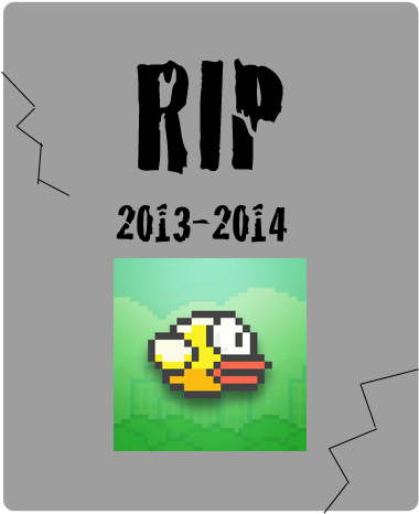 Flappy Bird Tombstone - Flappy Bird (600x800), Png Download