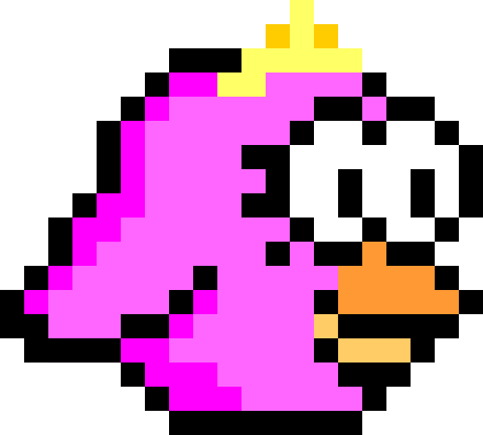 Princess Bird - Slappy Cat (440x396), Png Download