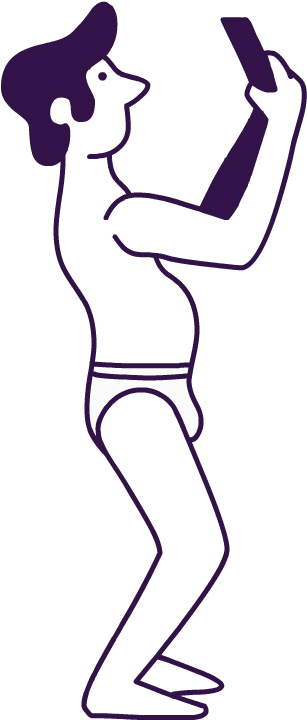 Stand Up Straight To Try The Bendy Experience (451x719), Png Download