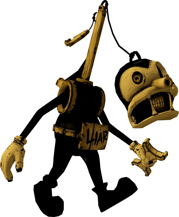 "fisher" - Bendy And The Ink Machine Butcher Gang Names (579x700), Png Download