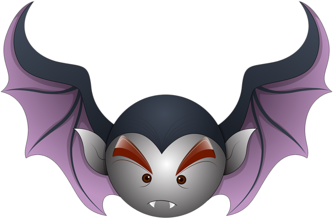 Bendy Creative - 卡通 吸血鬼 (800x586), Png Download