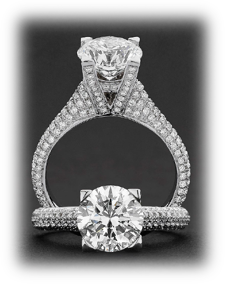 Make Your Proposal Special With A Custom Designed Engagement - Engagement Ring (462x584), Png Download