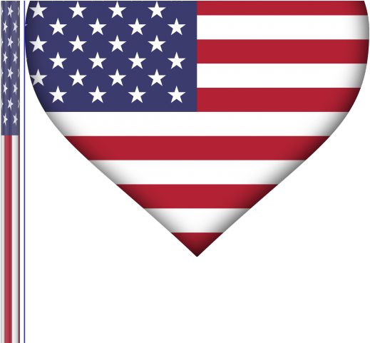 Patriotic Clipart United States Symbol - Us Flag (640x480), Png Download